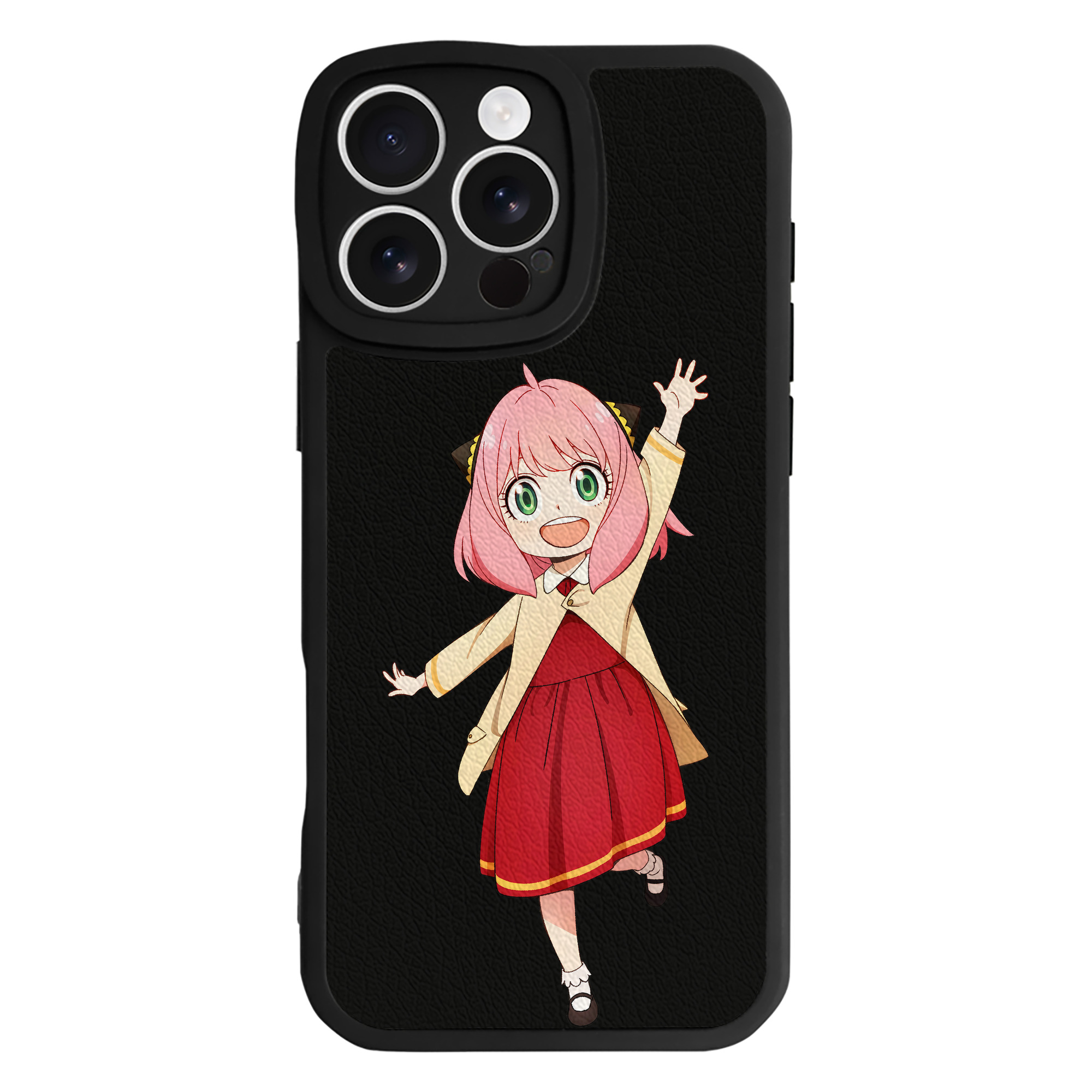 （画像用） SPY×FAMILY间谍家家酒 【iPhone 16シリーズ対応】シリコンスマホケース（レザー調） 材質：シリコン